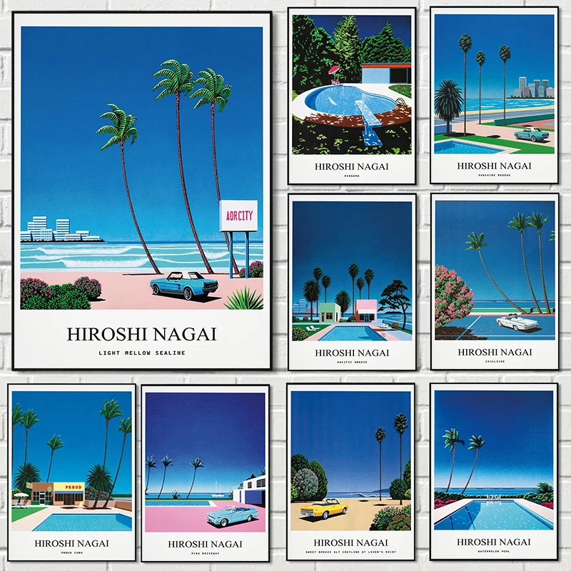Photography By - Vintage Nagai Hiroshi Vaporwave Japonya Plaj