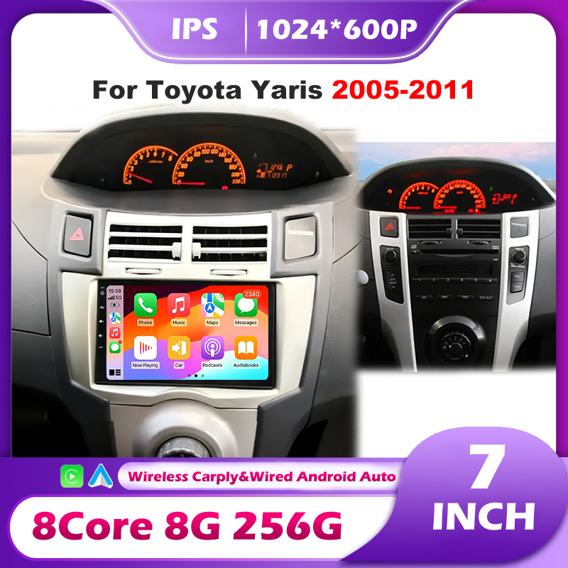 Photograph Mp3 - 7' Toyota Yaris 2005-2011 Araba Carplay