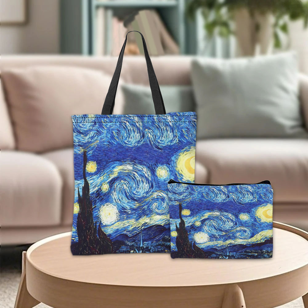Photography By - Van Gogh Serisi Tote Çanta Kozmetik