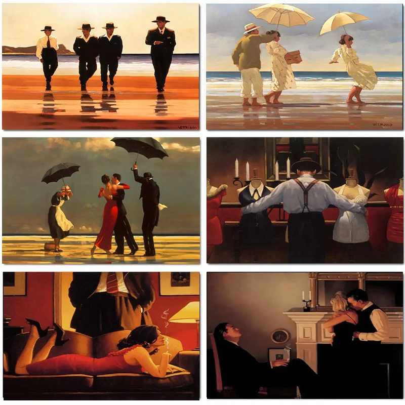 Photography By - İskoç Sanatçı Jack Vettriano Portre Sanat