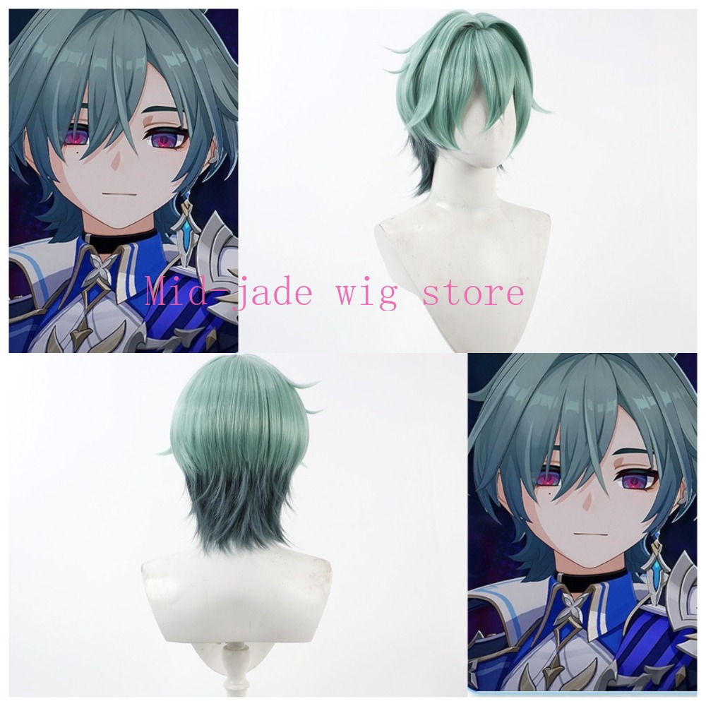 Photography Japanese - Genshin Impact Lohen Cosplay Peruk İki