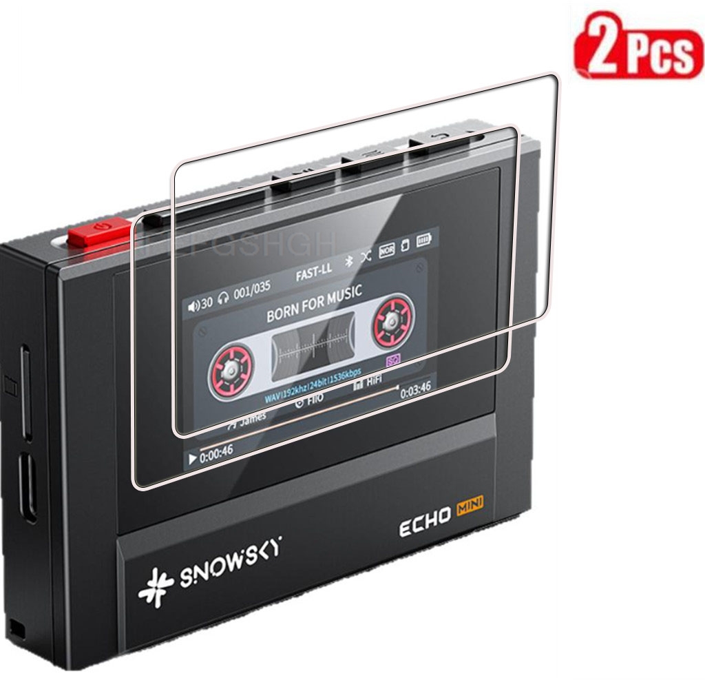 Photograph Mp3 - 2 adet 9H temperli cam SnowSky/FiiO