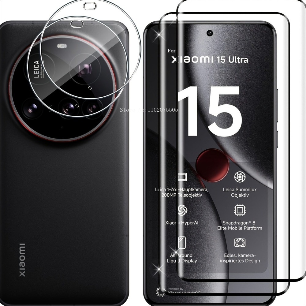 Photography Xiaomi 15 - [4-in-1]2 Adet 3D Temperli Cam +