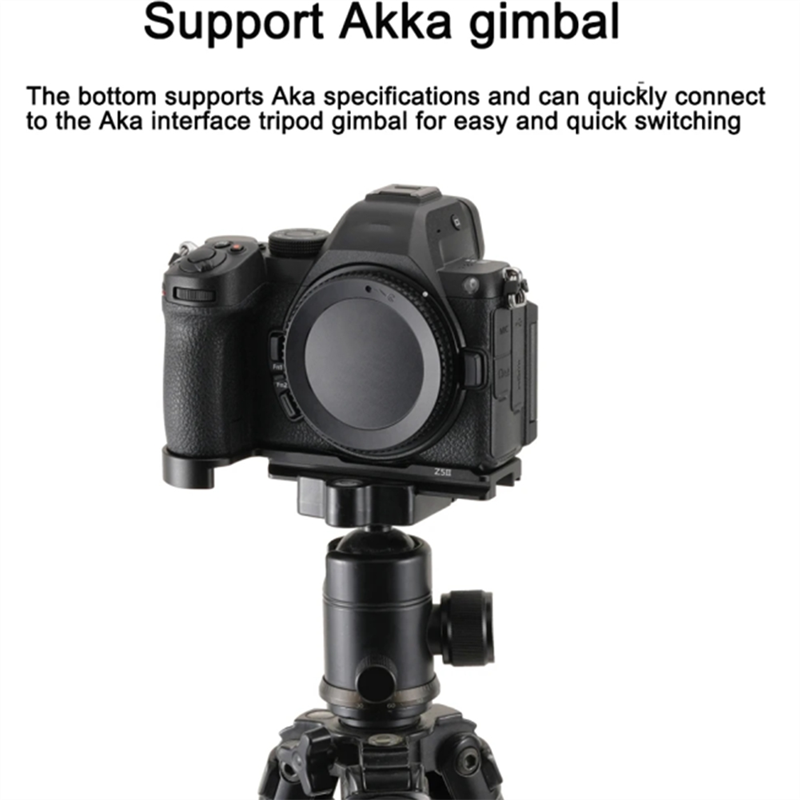 Camera Cage Baseplate - A73E-Tripod Taban Plakası Nikon Z5II Kamera
