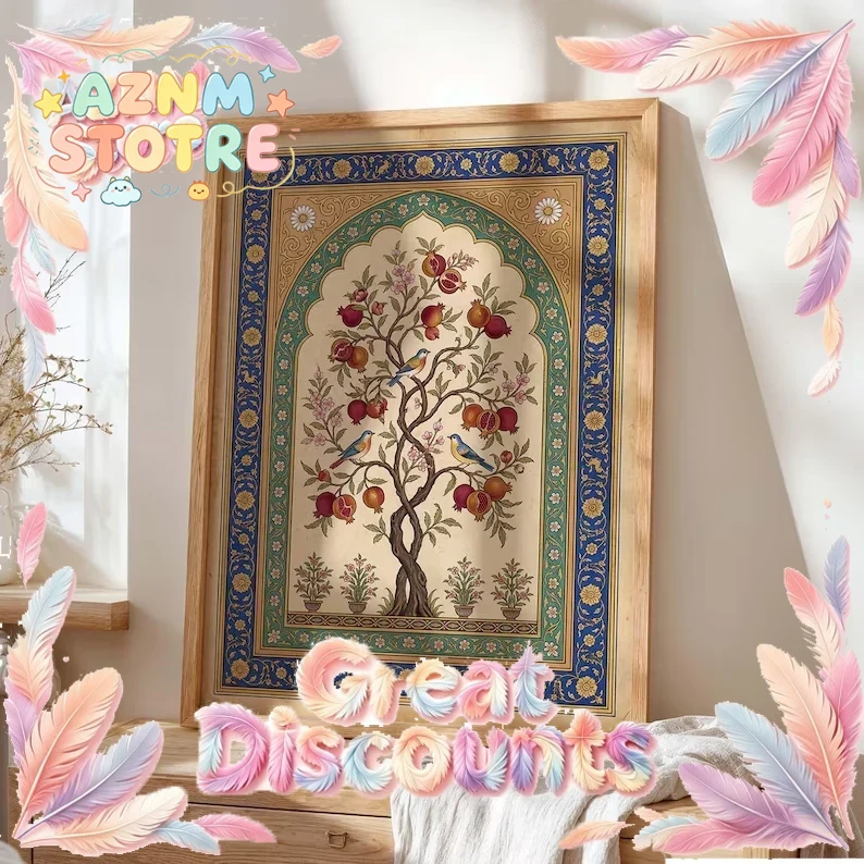 Retro İslami Fars Nar Ağacı Du - Photography By incelemesi ve fiyatı