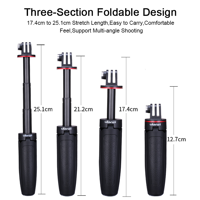 Ulanzi MT-09 Gopro Vlog Tripod - Gopro Action Camera Hero 11 Black incelemesi ve fiyatı