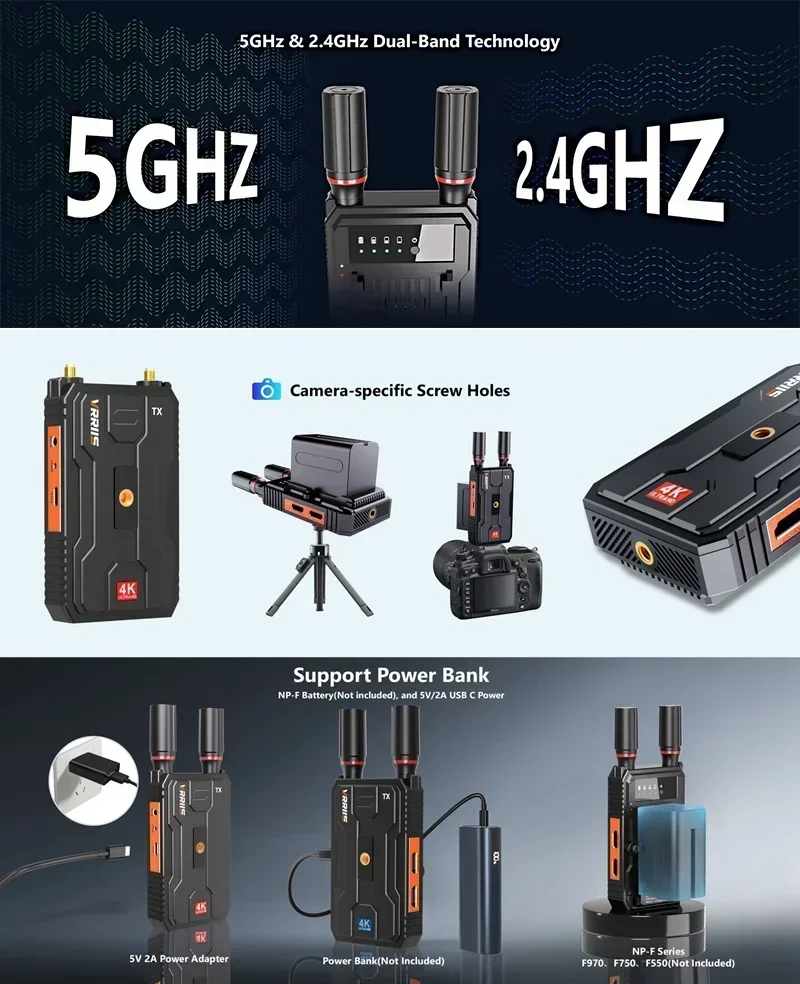 Vrriis WL097 PRO 4K Kablosuz S - Photography Unit incelemesi ve fiyatı