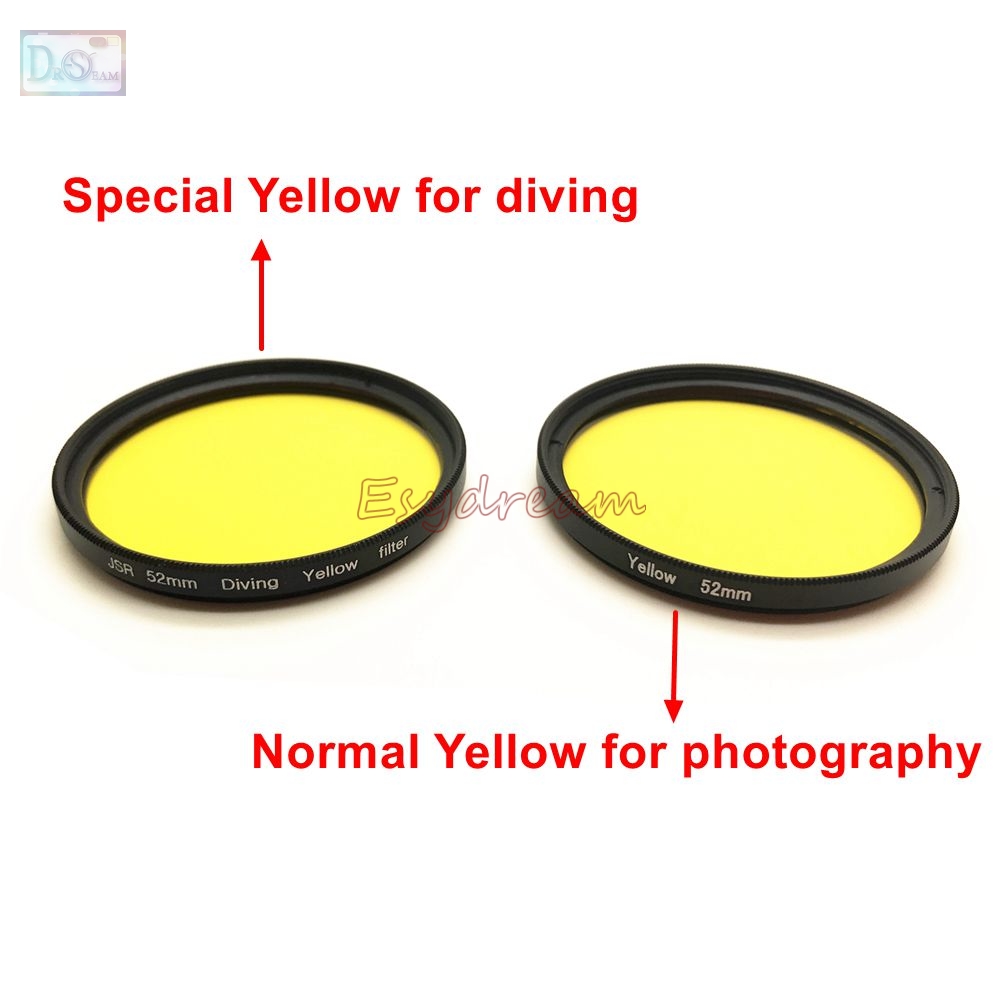 52mm 58mm 67mm su geçirmez sar - Photography Yellow Filter incelemesi ve fiyatı