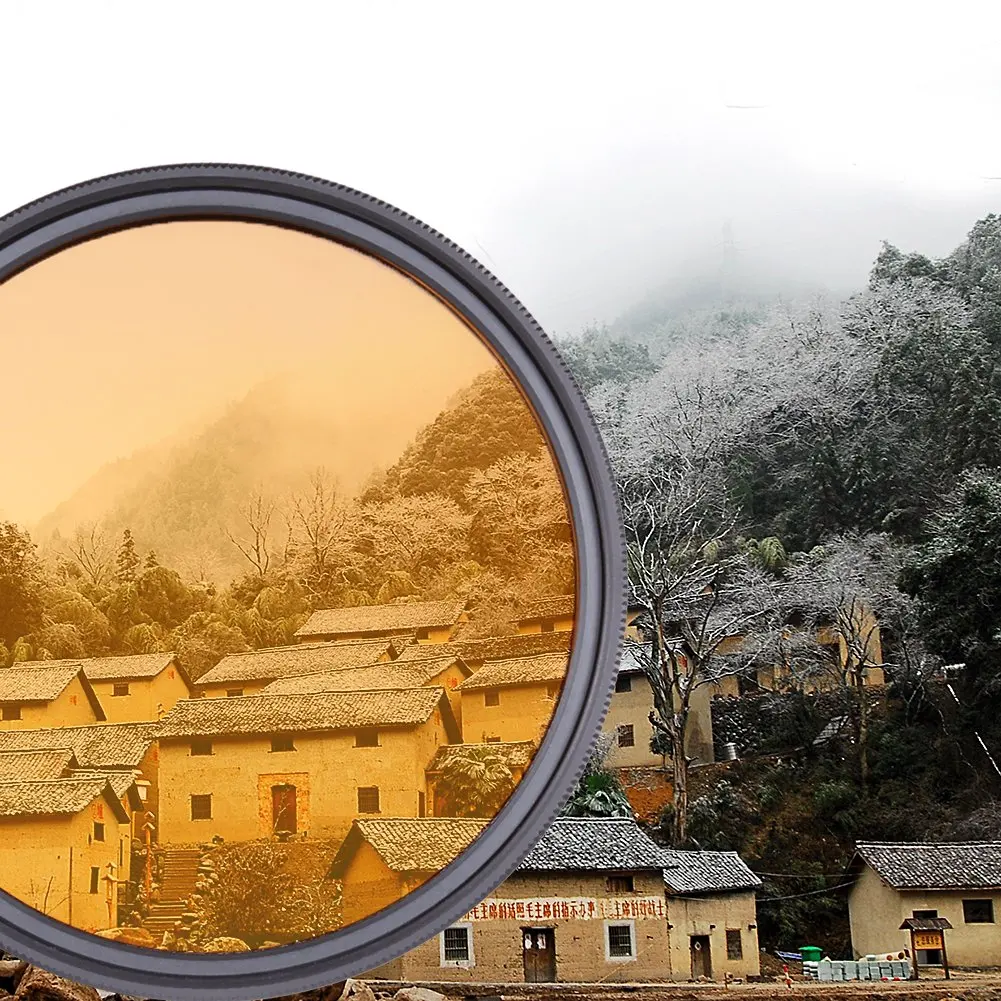 Renkli FLD turuncu kırmızı sar - Photography Yellow Filter incelemesi ve fiyatı
